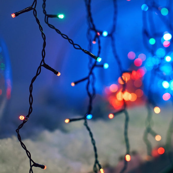 Milano Decor Outdoor LED Plug In Fairy Lights - Multicoloured - 200 Lights - RnR Galore