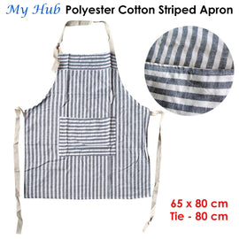My Hub Polyester Cotton Striped Apron - RnR Galore