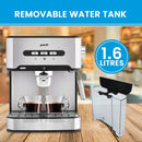 Pronti 1.6L Automatic Coffee Espresso Machine with Steam Frother - RnR Galore