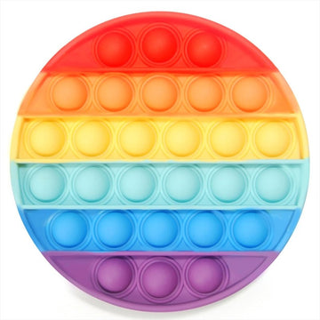 Rainbow Round Push And Pop - RnR Galore