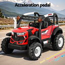 Rigo Kids Electric Ride On Car Off Road Jeep Remote 12V Red - RnR Galore