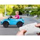 Rigo Kids Electric Ride On Car SUV Range Rover - inspired Toy Cars Remote 12V Blue - RnR Galore