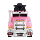 Rigo Kids Electric Ride On Car Truck Motorcycle Motorbike Toy Cars 6V Pink - RnR Galore