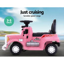 Rigo Kids Electric Ride On Car Truck Motorcycle Motorbike Toy Cars 6V Pink - RnR Galore
