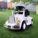Rigo Kids Electric Ride On Car Truck Motorcycle Motorbike Toy Cars 6V White - RnR Galore
