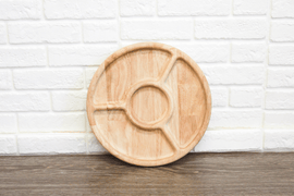 Round Dividing Feeding Tray - RnR Galore