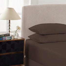 Royal Comfort 1500 Thread Count Cotton Rich Sheet Set 3 Piece Ultra Soft Bedding - Double - Dusk Grey - RnR Galore
