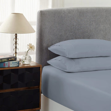Royal Comfort 1500 Thread Count Cotton Rich Sheet Set 3 Piece Ultra Soft Bedding - Double - Indigo - RnR Galore
