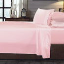 Royal Comfort 250TC Organic 100% Cotton Sheet Set 4 Piece Luxury Hotel Style - Double - Blush - RnR Galore