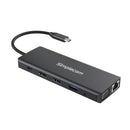 Simplecom CHN612 USB - C 12 - in - 1 Multiport Docking Station Dual HDMI + VGA Triple Display Gigabit LAN - RnR Galore