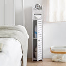 Toilet Paper Roll Holder for Bathroom (White, 80 cm) - RnR Galore