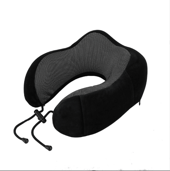 U - shaped Travel Memory Foam Rebound Pillow Sleeping Pad Neck Support Headrest - RnR Galore