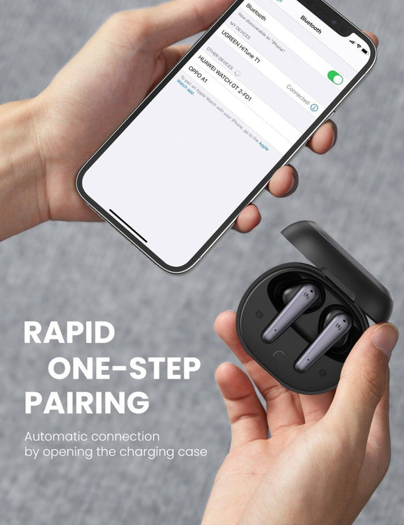 UGREEN 80650 T1 Wireless Earbuds White - RnR Galore