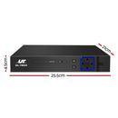 UL - tech 8CH DVR 1080P 5in1 CCTV Video Recorder 4TB Hard Drive - RnR Galore