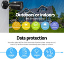 UL - tech CCTV Security System 4CH DVR 4 Cameras 2TB Hard Drive - RnR Galore