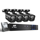 UL - tech CCTV Security System 4CH DVR 4 Cameras 2TB Hard Drive - RnR Galore