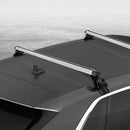 Universal Car Roof Racks Pod Aluminium Cross Bars Brackets 145cm Silver - RnR Galore