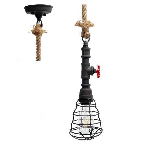 Vantage Pipe Pendant Light - Rusty - RnR Galore