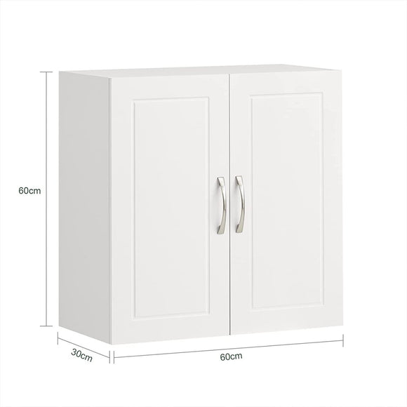 Wall Cabinets Storage, White - RnR Galore