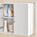 Wall Cabinets Storage, White - RnR Galore