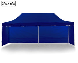 Wallaroo Gazebo Tent Marquee 3x6m PopUp Outdoor Wallaroo Blue - RnR Galore
