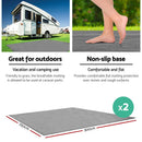 Weisshorn 3M X 2.5M Annex Matting Floor Mats Mesh Caravan Camping Annexe 2pcs - RnR Galore
