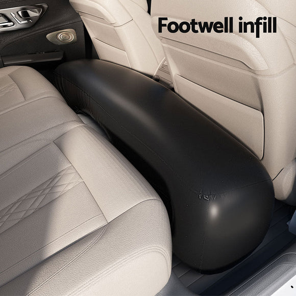 Weisshorn Car Mattress 134x78 Inflatable SUV Back Seat Camping Bed Black - RnR Galore