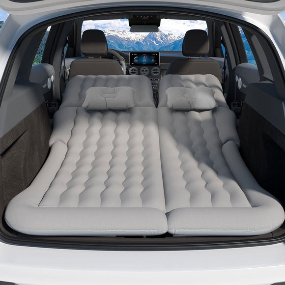 Weisshorn Car Mattress 175x130 Inflatable SUV Back Seat Camping Bed Grey - RnR Galore