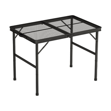 Weisshorn Folding Camping Table 90CM Portable Outdoor Picnic BBQ Aluminium Desk - RnR Galore