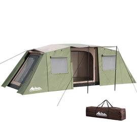 Weisshorn Instant Up Camping Tent 10 Person Outdoor Family Hiking Tents 3 Rooms - RnR Galore