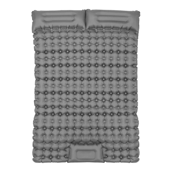Weisshorn Self Inflating Mattress Camping Sleeping Mat Air Bed Double Pillow Bag - RnR Galore
