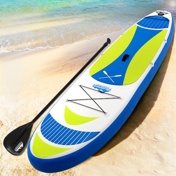 Weisshorn Stand Up Paddle Board 11ft Inflatable SUP Surfboard Paddleboard Kayak Surf Yellow - RnR Galore