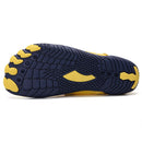 Women Water Shoes Barefoot Quick Dry Aqua Sports Shoes - Yellow Size EU39 = US6 - RnR Galore