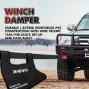 X - BULL 4WD Recovery Kit Kinetic Recovery Rope With 14500LBS Electric Winch 12V Winch 4WD 4X4 Offroad - RnR Galore