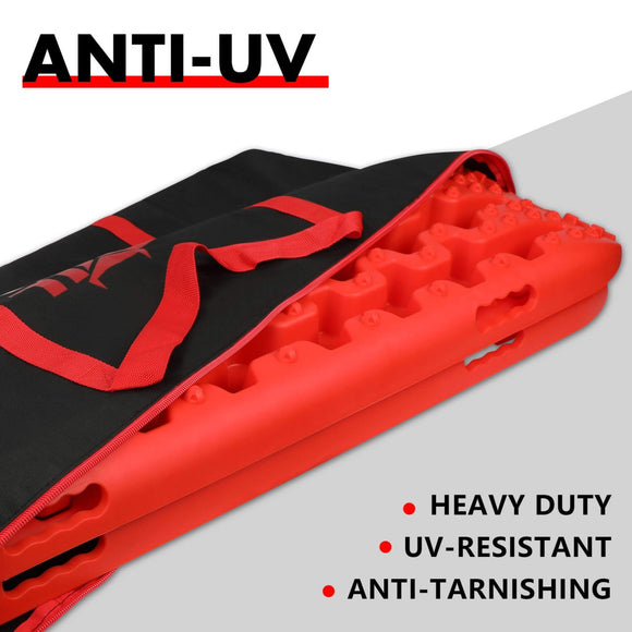 X - BULL Recovery tracks Carry Bag 4x4 Extraction Tred Bag Black - RnR Galore