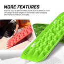 X - BULL Recovery tracks kit Boards Sand Mud Trucks 6pcs strap mounting 4x4 Sand Snow Car green GEN3.0 - RnR Galore