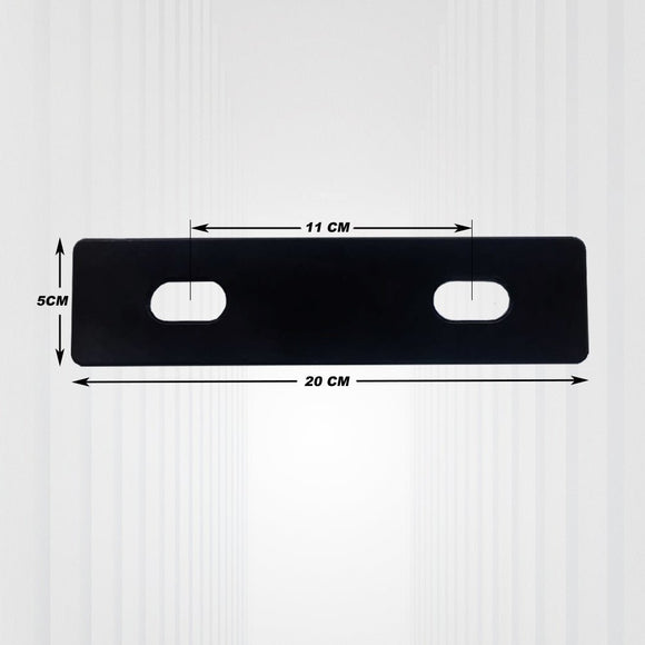 X - BULL Tracks Fixing Pins Mounting Kit Holders Roof Rack Mount Bracket 4WD 4x4 - RnR Galore