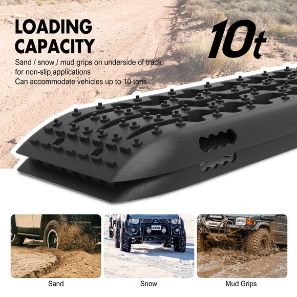 X - BULL Winch Recovery Kit 13PCS Recovery tracks /Snatch Strap Off Road 4X4 - RnR Galore