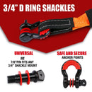 X - BULL Winch Recovery Kit 13PCS Recovery tracks /Snatch Strap Off Road 4X4 - RnR Galore