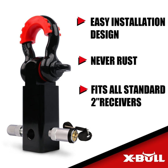 X - BULL Winch Recovery Kit 13PCS Recovery tracks /Snatch Strap Off Road 4X4 - RnR Galore