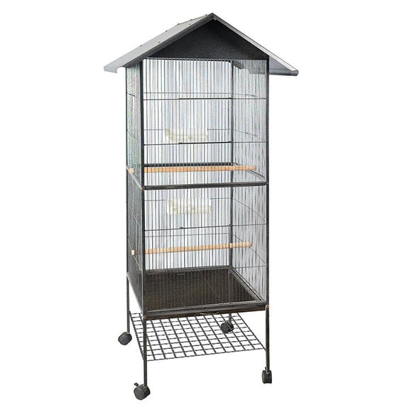 YES4PETS 160 cm Large Bird Cage Parrot Aviary Pet Stand - alone Budgie Cage - RnR Galore