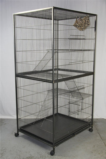 YES4PETS 3 X Platforms & 3 X Ladders For 180 cm Ferret Cat Bird Parrot Cage - RnR Galore
