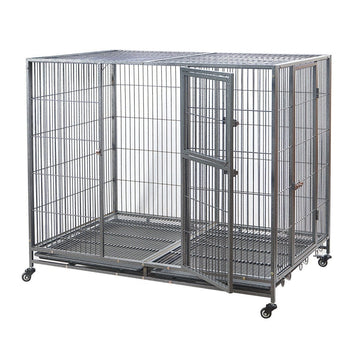 YES4PETS XXL Pet Dog Cat Cage Metal Crate Kennel Portable Puppy Cat Rabbit House - RnR Galore