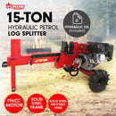 Yukon 15 Ton Unleaded Petrol Log Splitter - RnR Galore